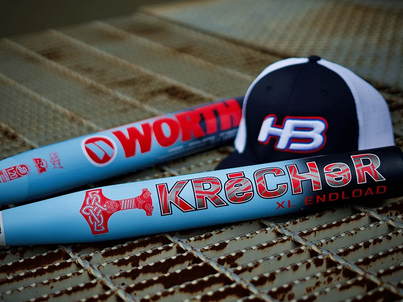 2022 Worth Krecher Limited Edition 13.5" USSSA Slowpitch Softball Bat: WRH22UB - Image 2