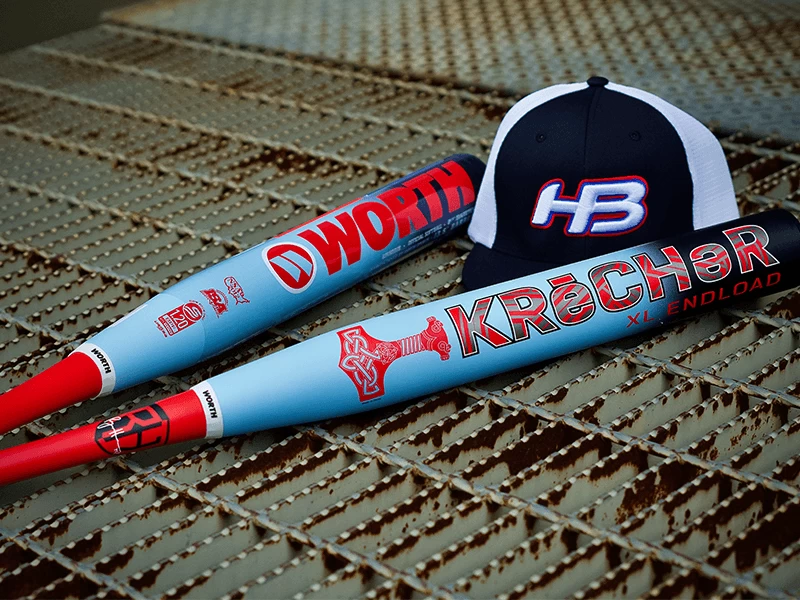 2022 Worth Krecher Limited Edition 13.5" USSSA Slowpitch Softball Bat: WRH22UB - Image 4