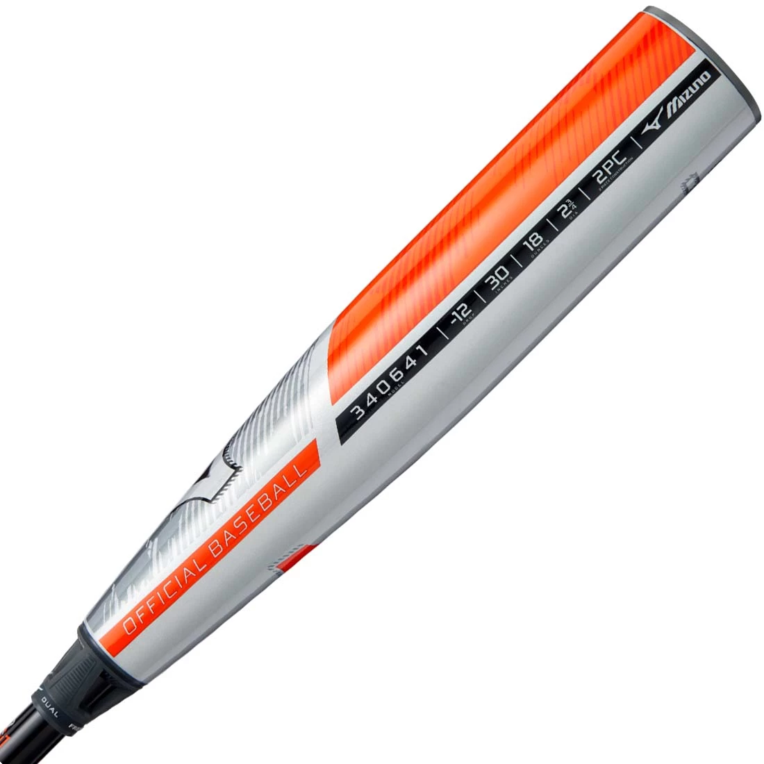 2023 Mizuno B23-CRBN2 (-12) USSSA Baseball Bat: 340641 - Image 3