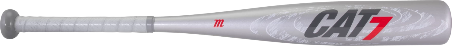 Marucci CAT 7 Silver (-10) Junior Big Barrel Baseball Bat: MJBBC72S - Image 5