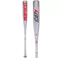 Marucci CAT 7 Silver (-5) USSSA Baseball Bat: MSBC725S