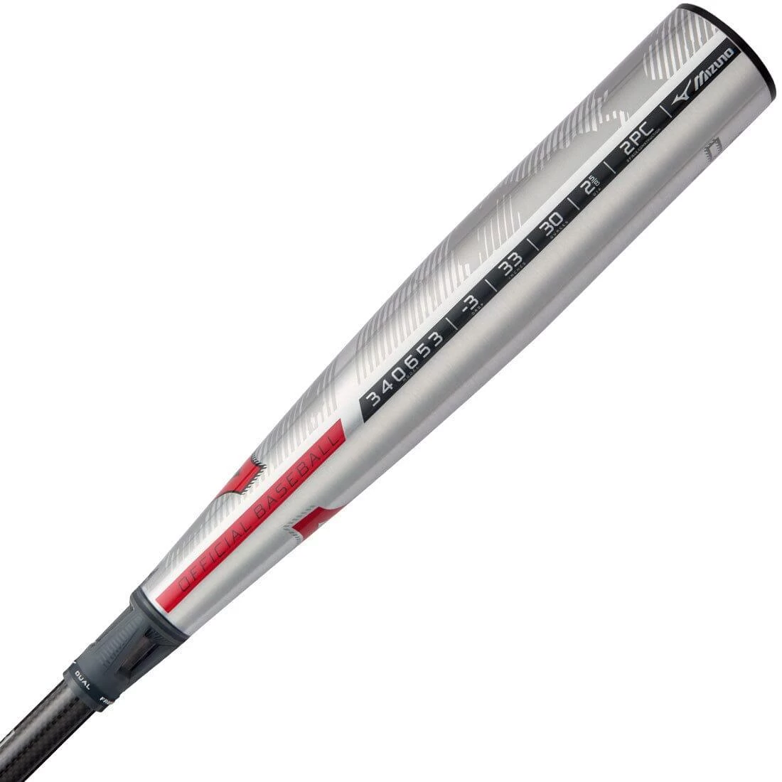 2023 Mizuno Duality Hybrid (-3) BBCOR Baseball Bat: 340653 - Image 3