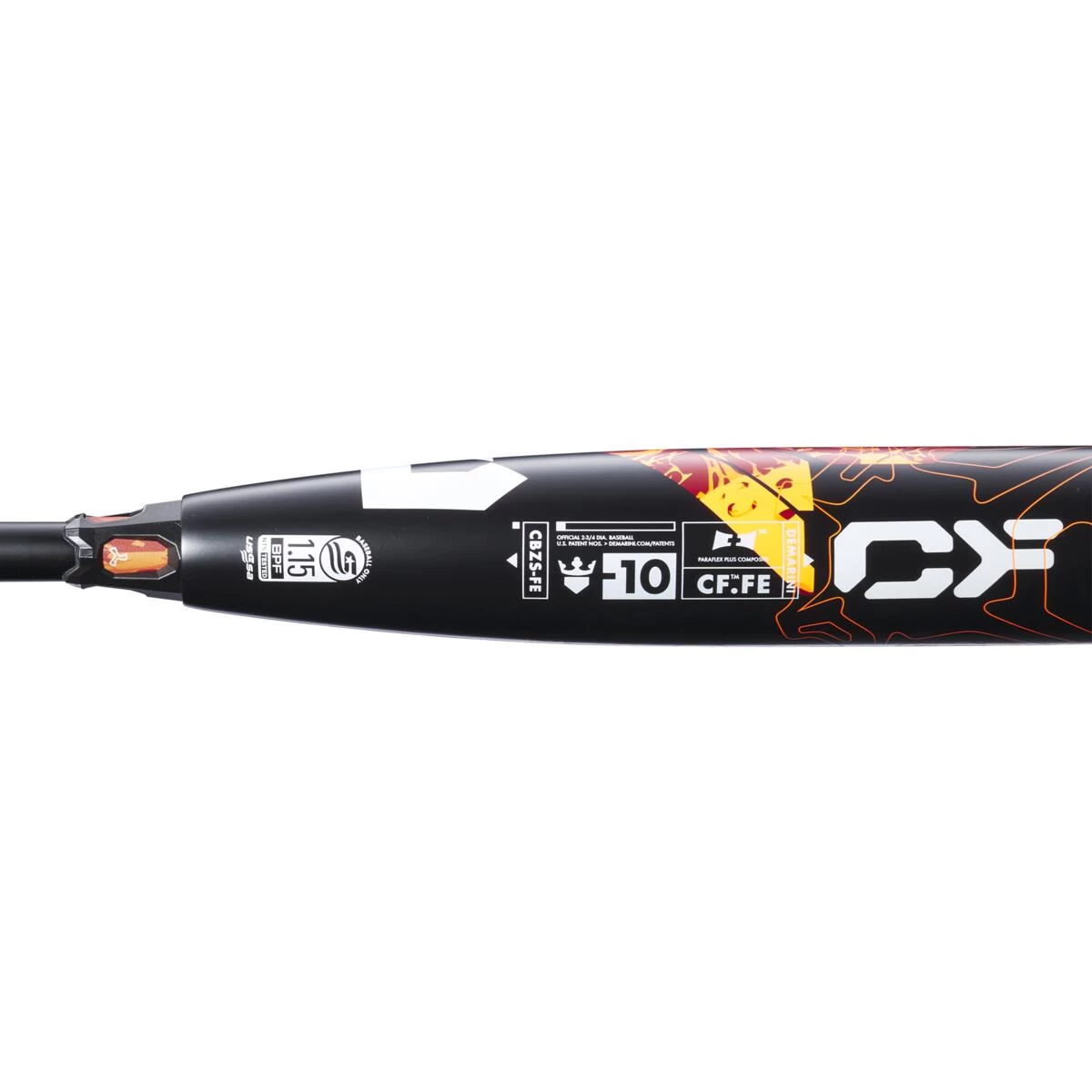 2022 DeMarini CF Mashup (-10) 2 3/4" USSSA Baseball Bat: WTDXCBZ-FE - Image 8