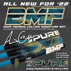 2022 PURE Sports Andrew Collins BMF Signature 2PC 13" USSSA Slowpitch Softball Bat